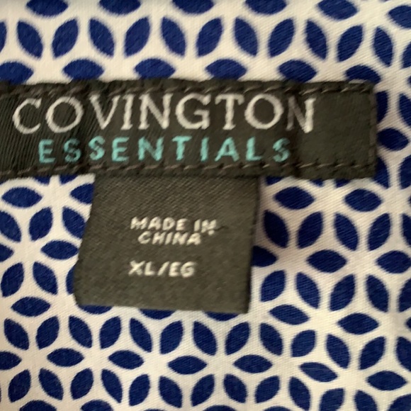 Blue Button Down - Picture 2 of 2